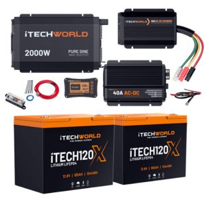 COMPLETE LITHIUM 4WD KIT 210-240AH